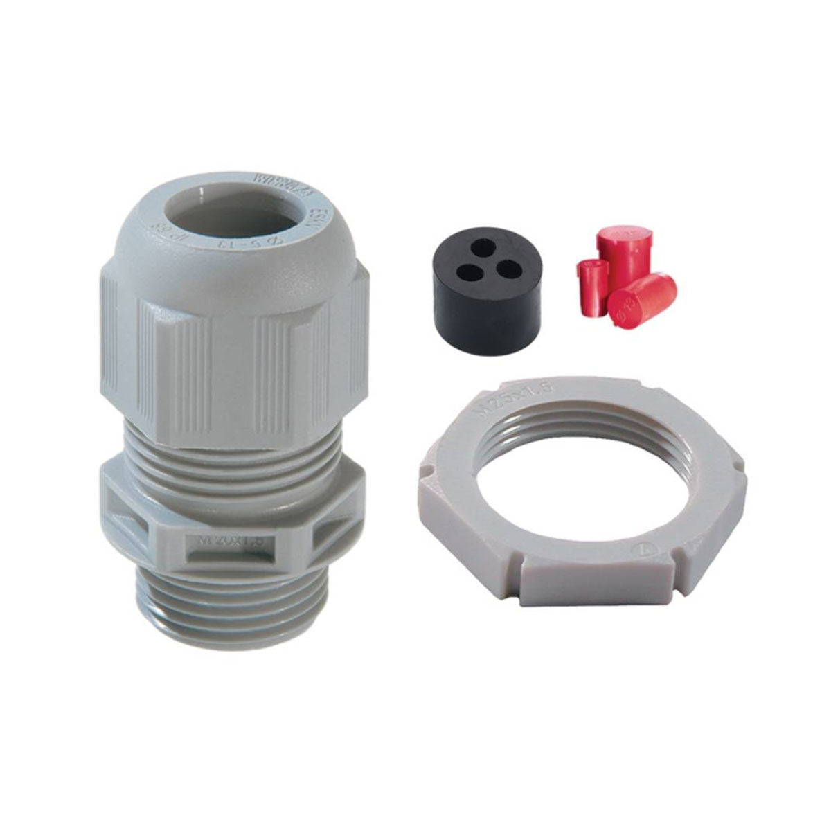 Wiska 10106242 Sprint 32mm Tail Kit Gland To Fit x2 16mm & x1 10mm Earth (TKE/P 32) – 10106242