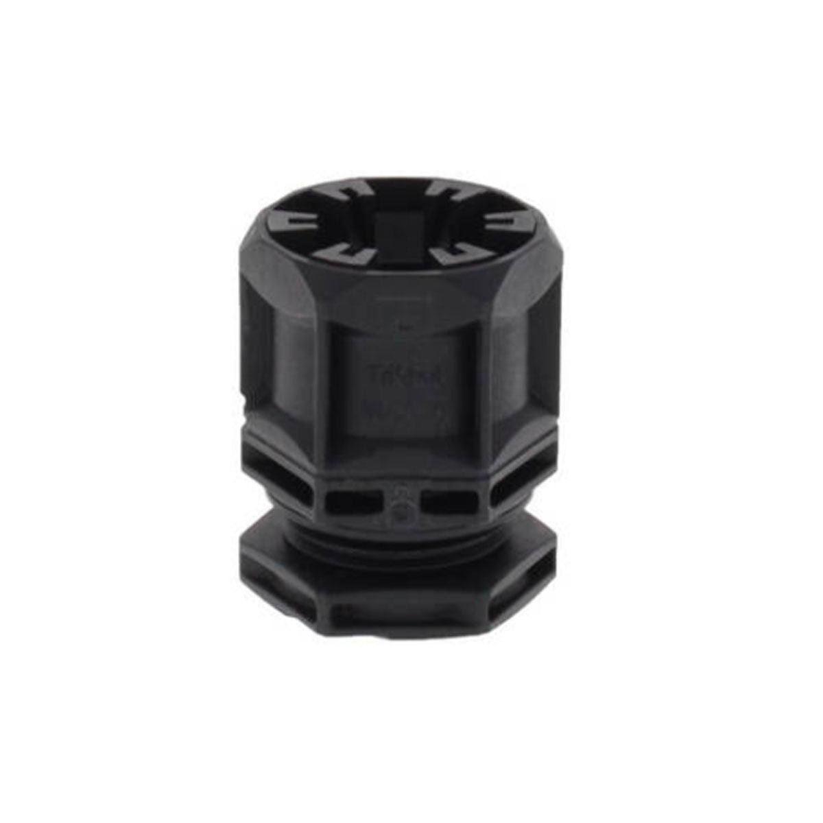 Wiska 10112716 TriShot 20mm Cable Gland with Locknut IP68 ETKV-SET - Black – 10112716