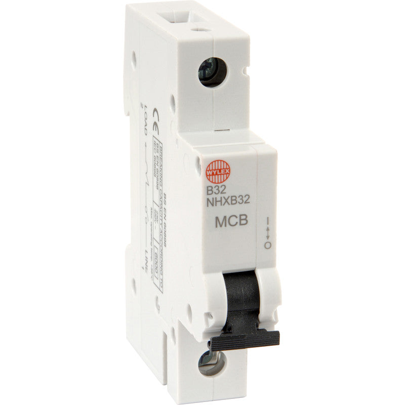 Wylex NHXB32 MCB 32A SP Type B product image
