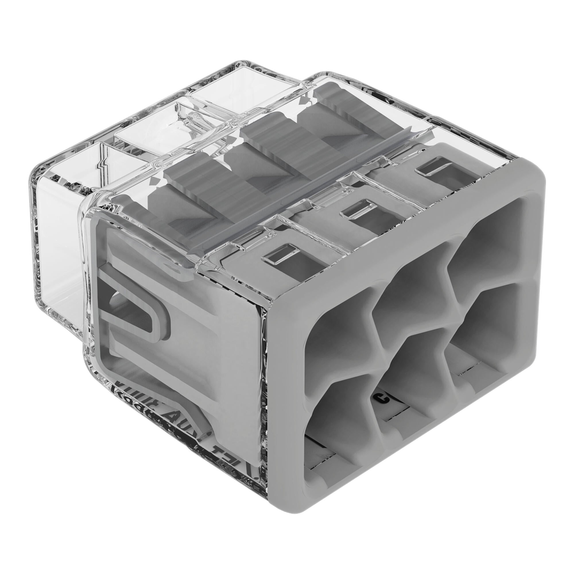 WAGO 2773-406 6-Way PUSH WIRE Connector 4mm² – Pack of 50 – 2773-406