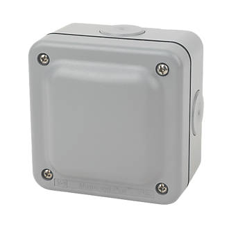 MK Masterseal K56506GRY IP66 30A 4-Terminal Outdoor Junction Box product image