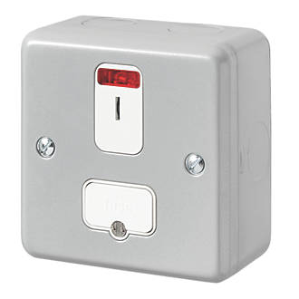 MK Metalclad Plus K963KOALM 13A Secret Key Switched Fused Spur with Neon product image