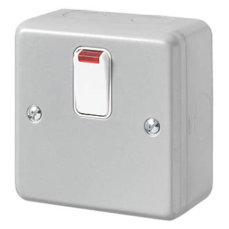 MK Metalclad Plus K5232ALM 20A 1-Gang DP Control Switch with Neon product image