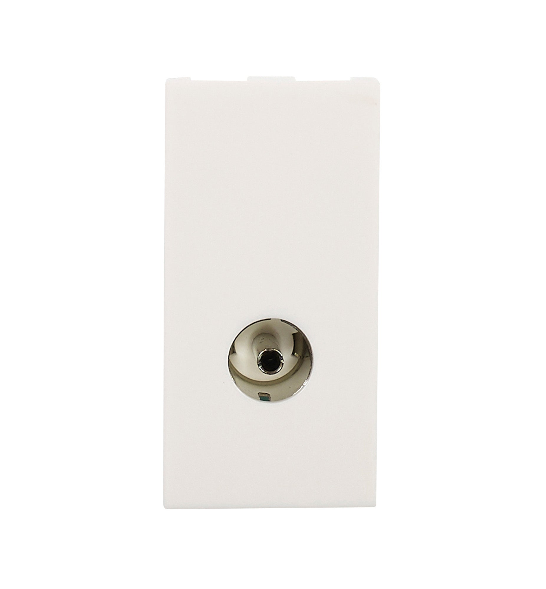 Volex D9979NR Casa Socket 1 Module Single Non Screened TV (White)