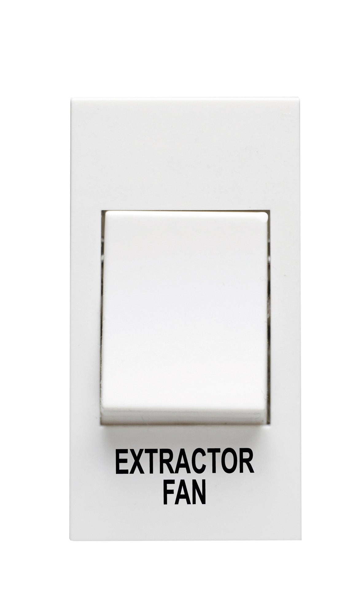 Volex DG3460NREF Casa Grid Switch DP Module Moulded Marked Extractor Fan 20A (White)