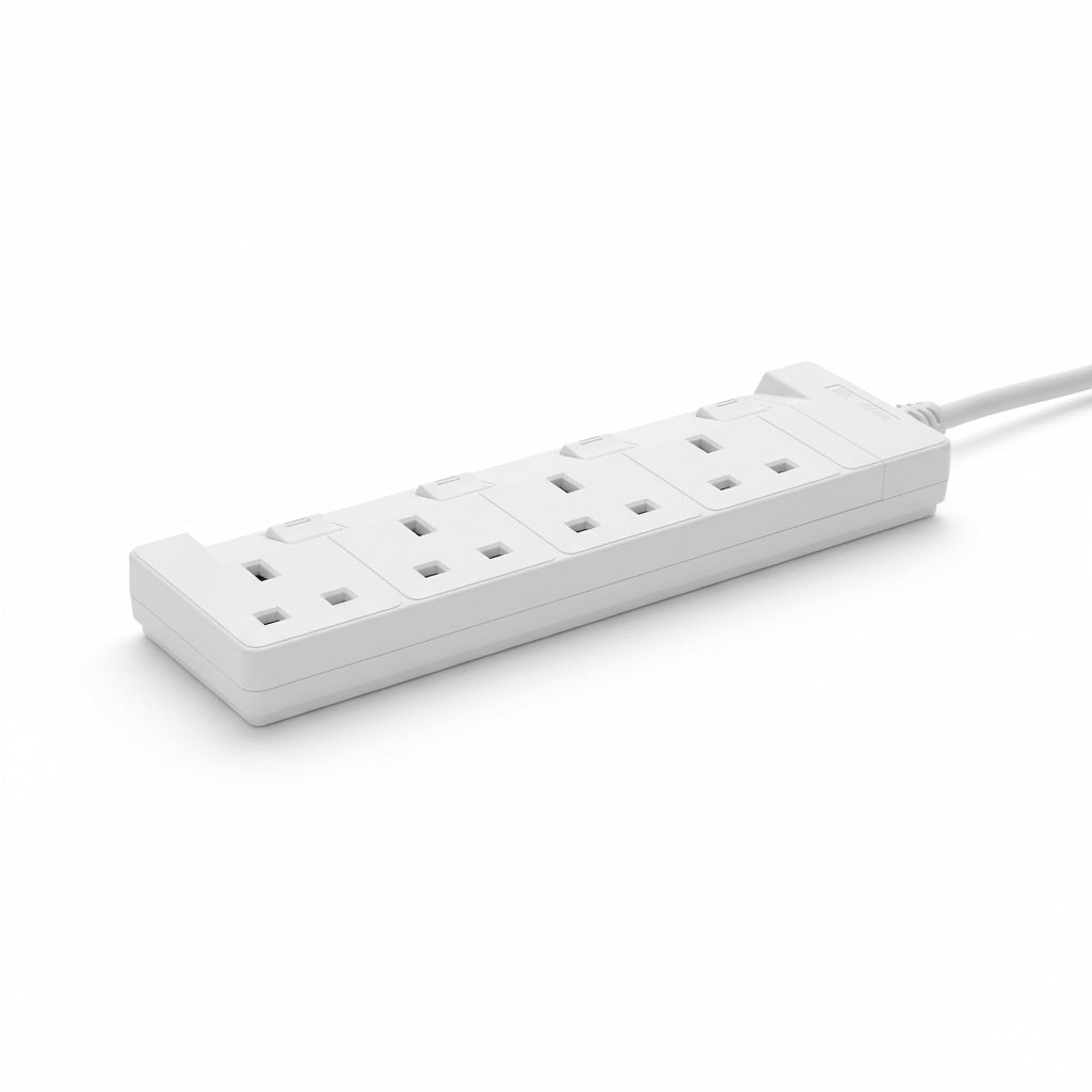 4 socket 2m 13A Individually Switched Extension Lead EL4G2MIS