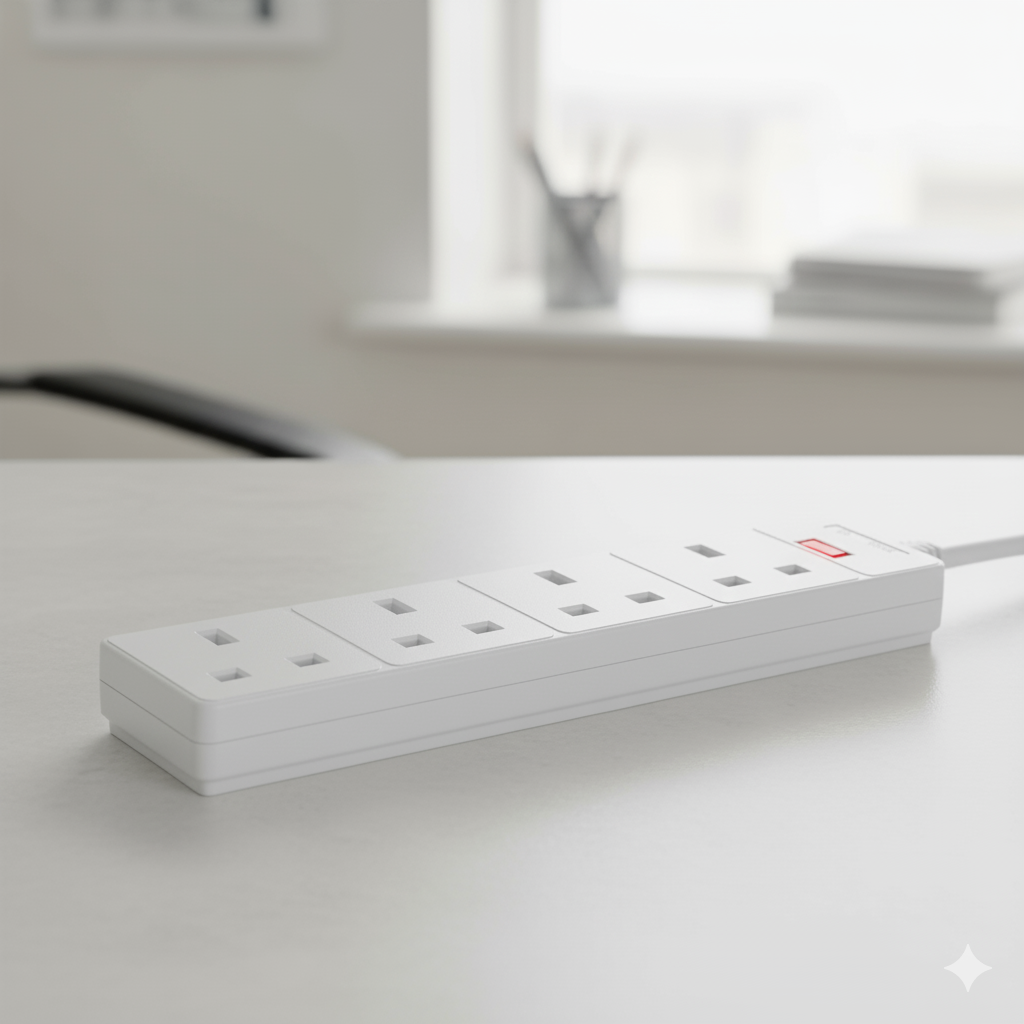 4 Socket 2m 13A Extension Lead EL4G2M