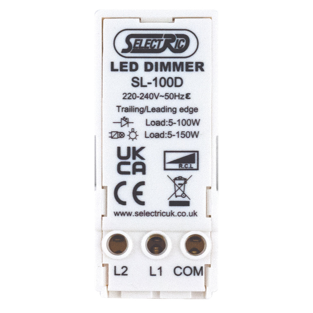 LED dimmer module – 5-100W 1 gang 2 way SL-100D