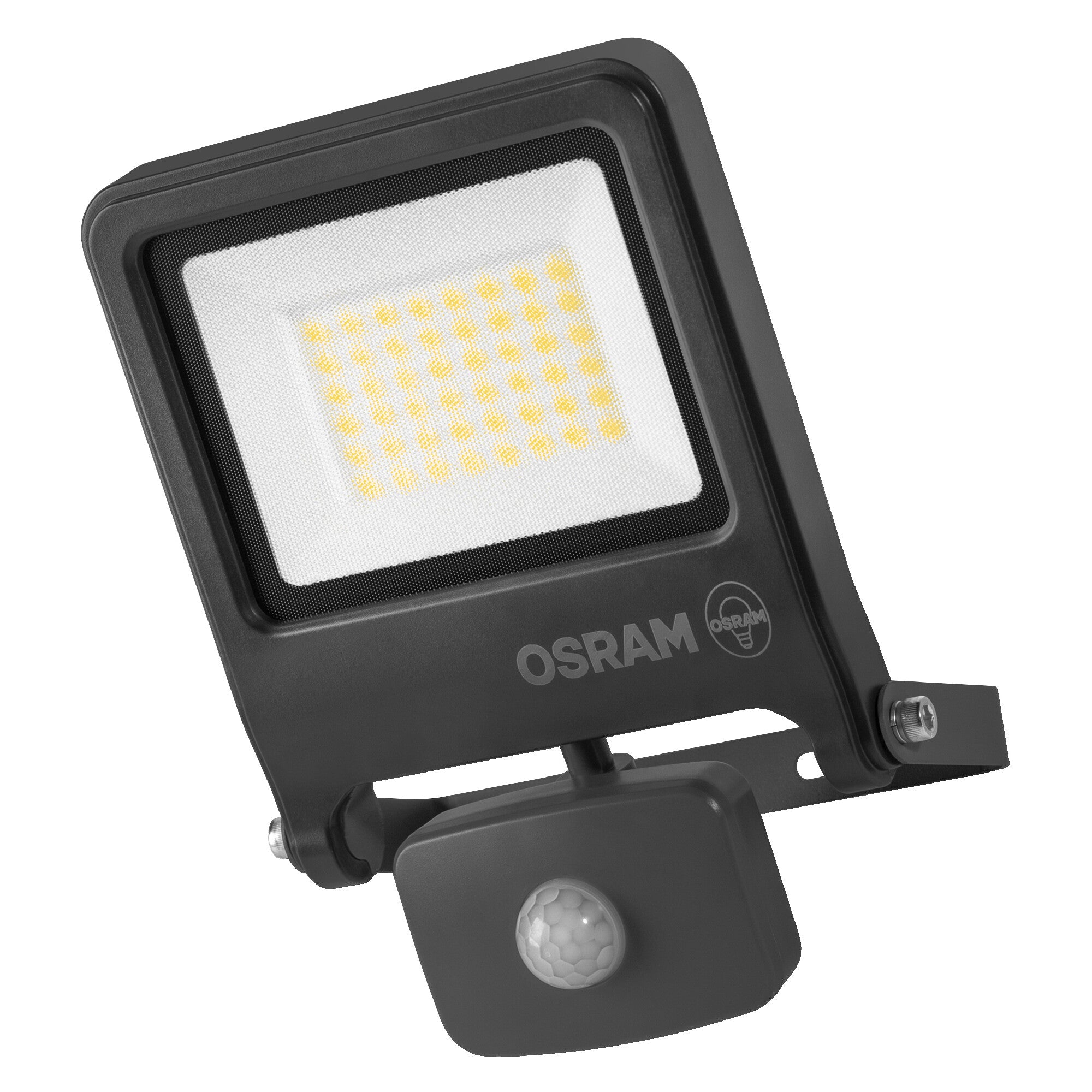 OSRAM Endura Flood PCR LED Floodlight with Sensor 30W 4000K Dark Grey – product image
