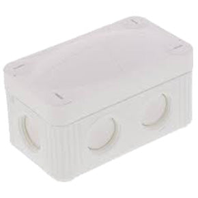 Wiska 10109573 Combi 206 85mmx49mmx51mm Empty Junction Box White IP66 – COMBI206WH