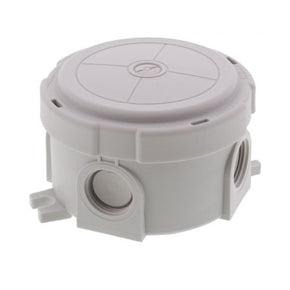 Wiska 10110631 Combi 304 82mm(Dia)x57mm(H) Empty Round Junction Box White – COMBI304/WH