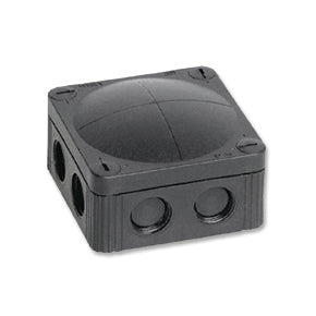 Wiska 10060581 Combi 308 85mmx85mmx51mm Empty Junction Box Black – COMBI308/5BK