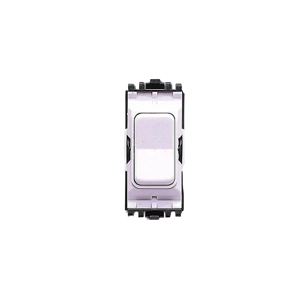 MK Electric K4900WHI Grid Plus White Retractive Modular Switch 10A - product image