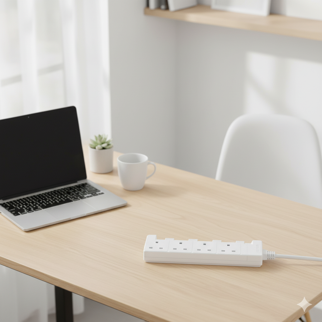 4 Socket 2m 13A Extension Lead EL4G2M