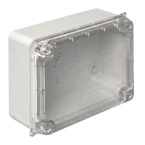 Wiska WIB4 Adaptable Weatherproof Box 230x180x88mm 6886LH Clear Lid – WIB4CLR