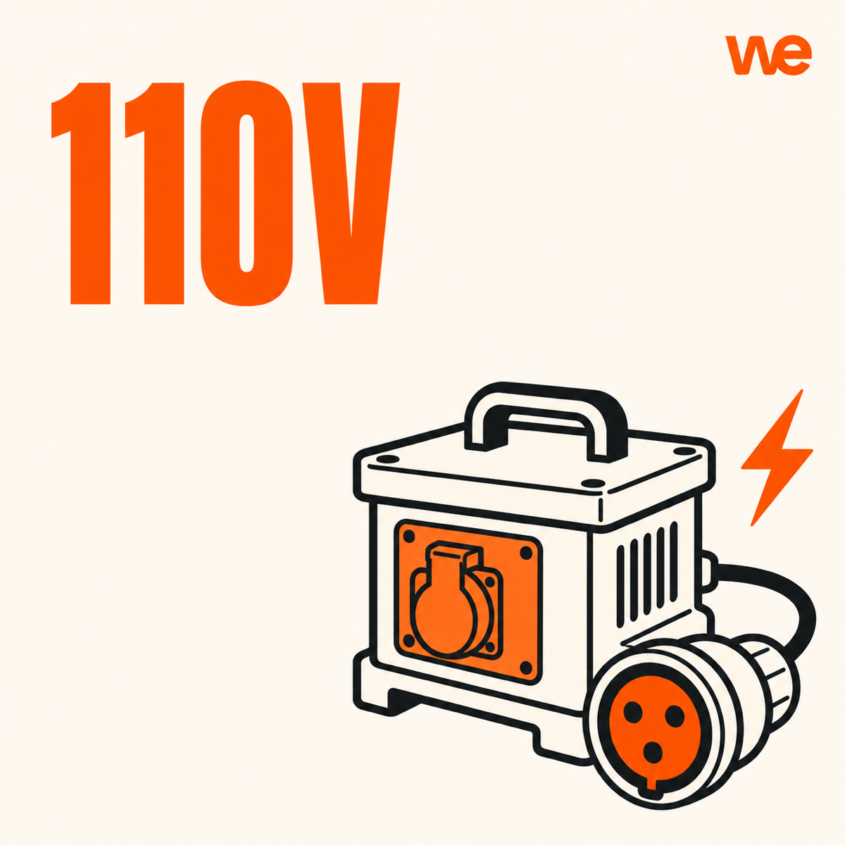 110V