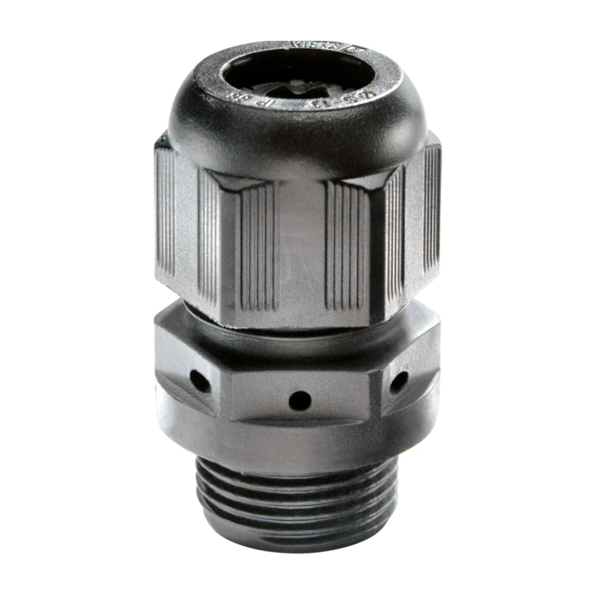 Wiska 10102472 ESVG40 M40 Plastic VentGland Cable Gland IP68 Black – 10102472
