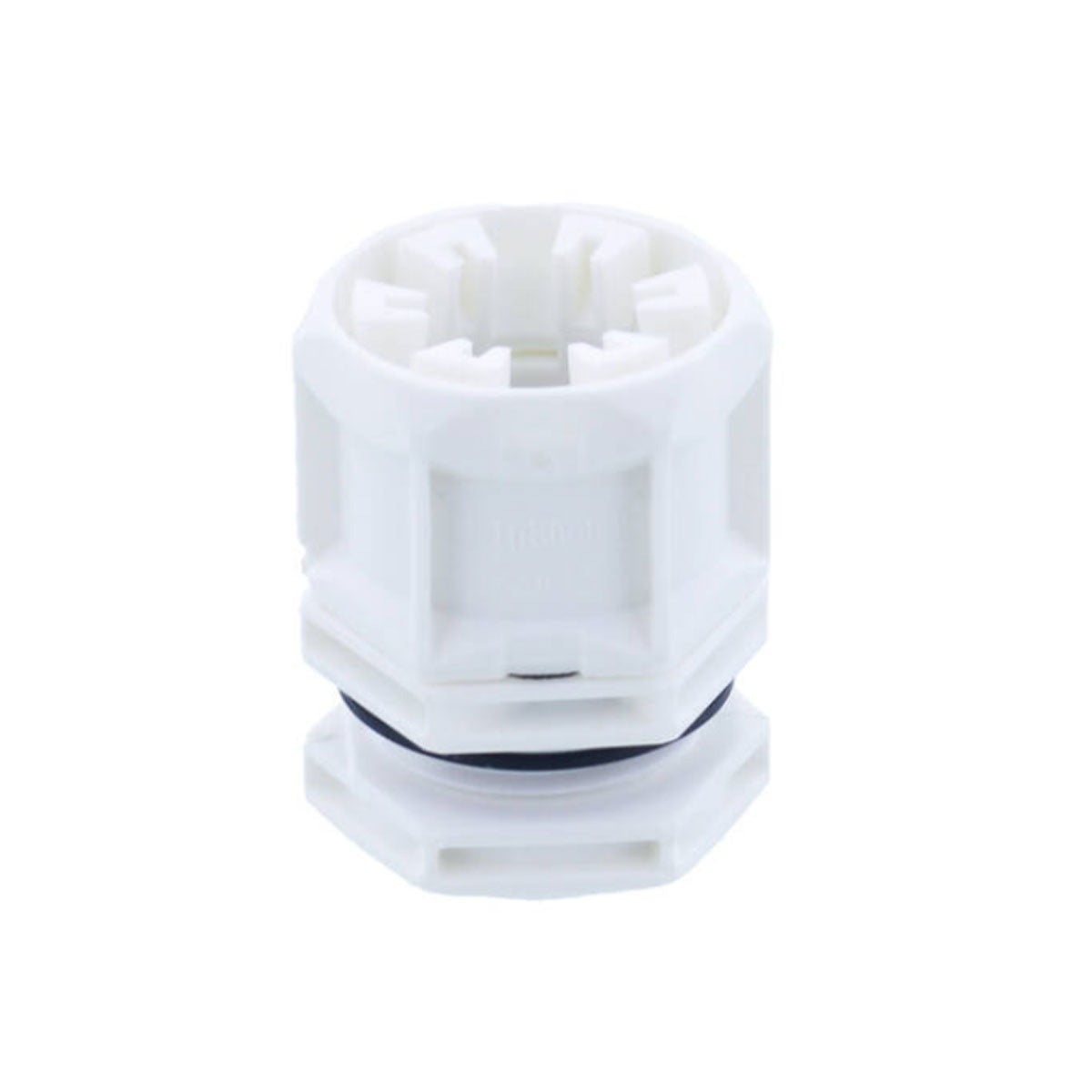 Wiska 10112913 TriShot 20mm Cable Gland with Locknut IP68 ETKV-SET - White – 10112913