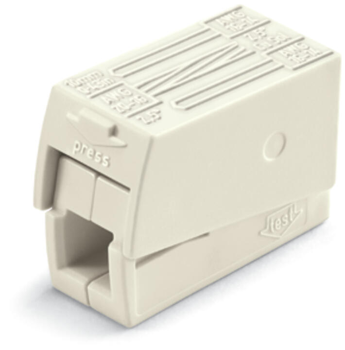 WAGO 224-112 3-Way Lighting Connector 2.5mm² – Box of 100 – 224-112