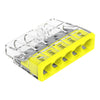 WAGO 2273-205 5-Way PUSH WIRE Connector 2.5mm² – Box of 100 – 2273-205
