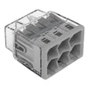 WAGO 2773-406 6-Way PUSH WIRE Connector 4mm² – Pack of 50 – 2773-406