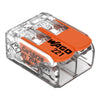 WAGO 221-412 2-Way Compact Lever Connector – Box of 100 – 221-412