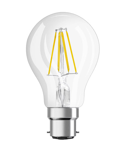 OSRAM LED Star Classic A 60 Filament 6.5W 827 Clear B22d - 4058075114876