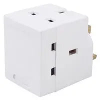 3 Way Fused Adaptor 13A - AD3WF