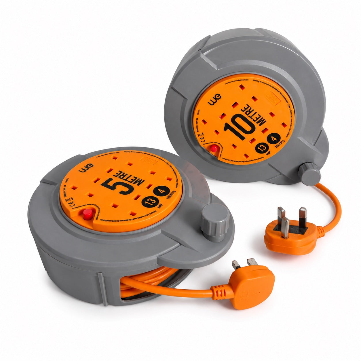 Ultra-Tough 10m Professional Extension Reel | 4-Socket | Exclusive New Design CRD1013
