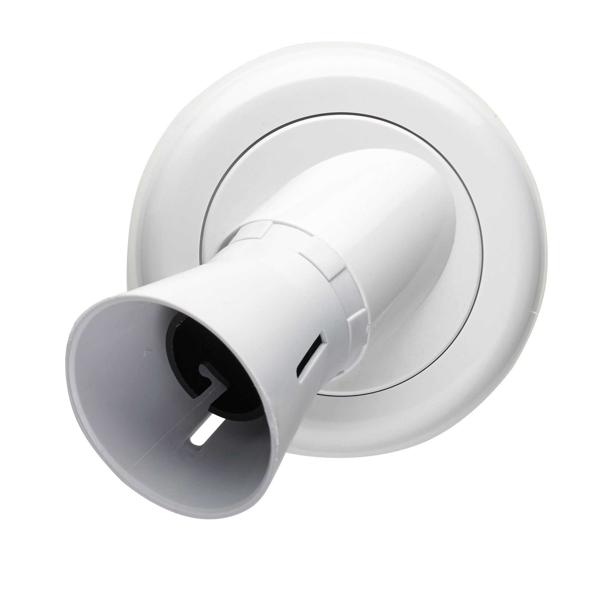 Volex D0218HONR Casa Batten Lampholder Angled (White)