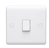 Volex D1030NR Casa Plate Switch 1 Gang Intermediate 10AX (White)