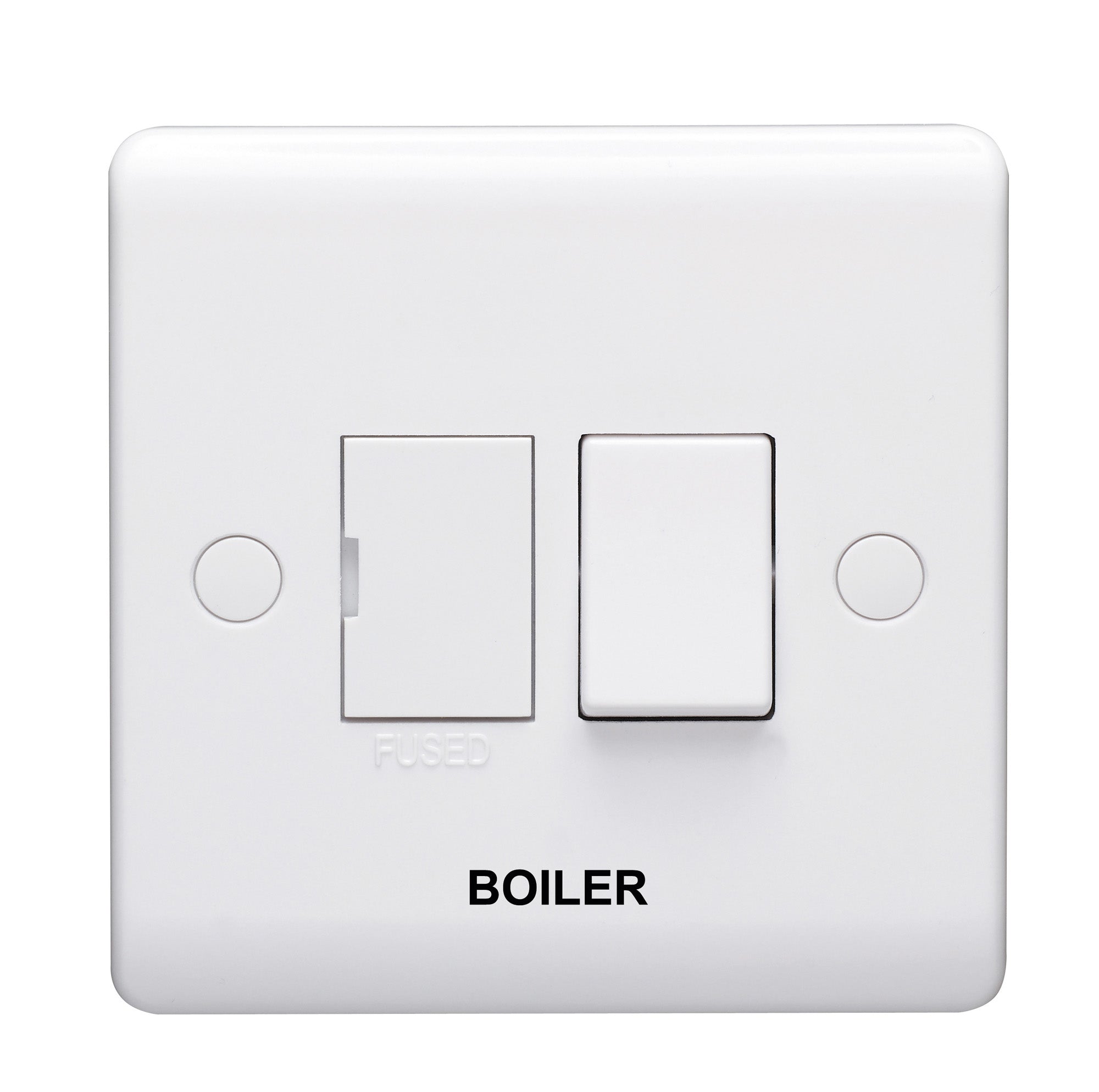 Volex D1080NRBO Casa Connection Unit DP Switched Fused Marked Boiler 13A (White)