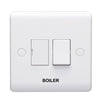 Volex D1080NRBO Casa Connection Unit DP Switched Fused Marked Boiler 13A (White)