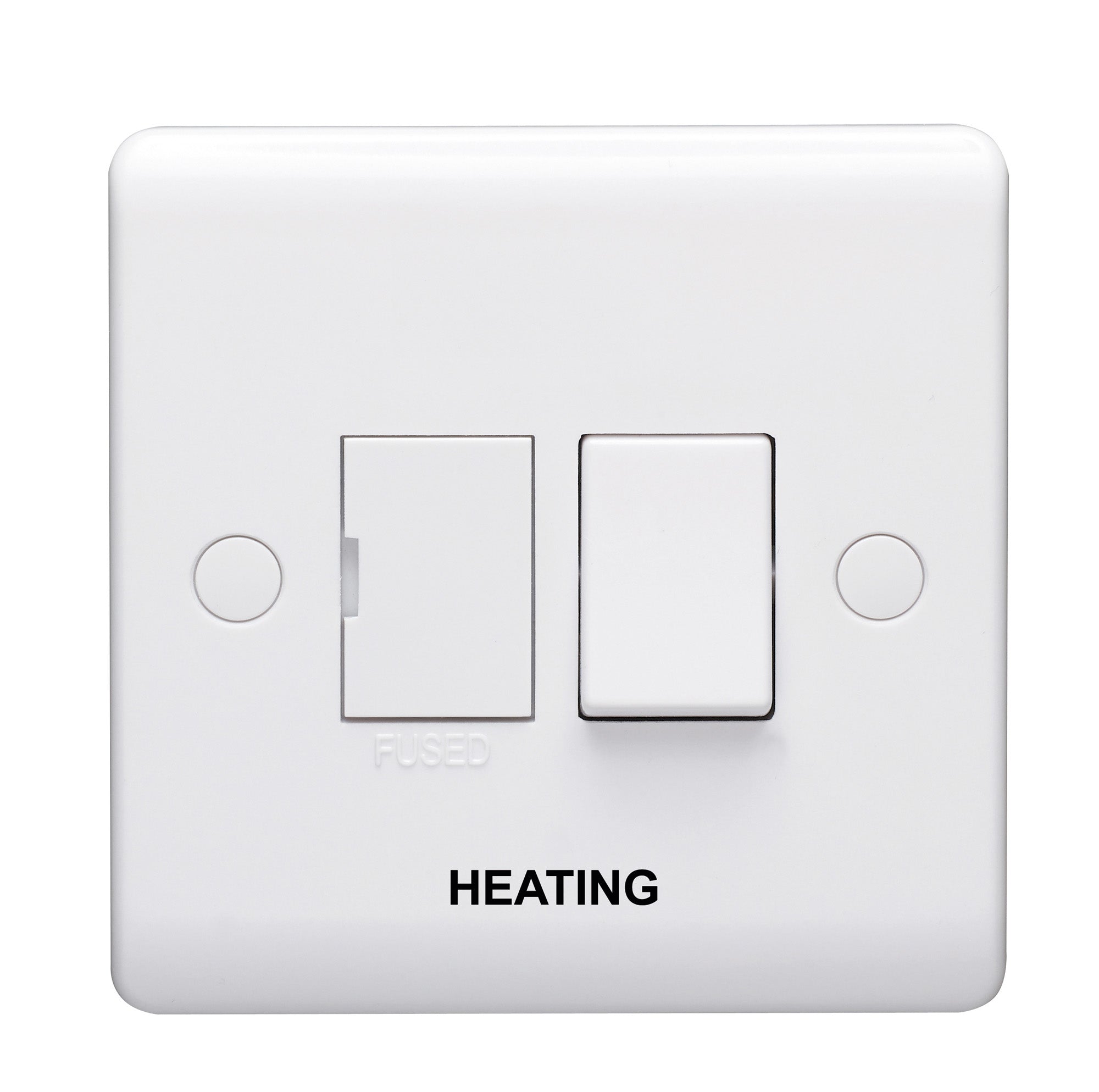 Volex D1080NRHG Casa Connection Unit DP Switched Fused Marked Heating 13A (White)