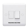 Volex D1080NRWM Casa Connection Unit DP Switched Fused Marked Washing Machine 13A (White)