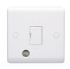 Volex D1090FNR Casa Connection Unit Unswitched Fused c/w Flex Outlet 13A (White)