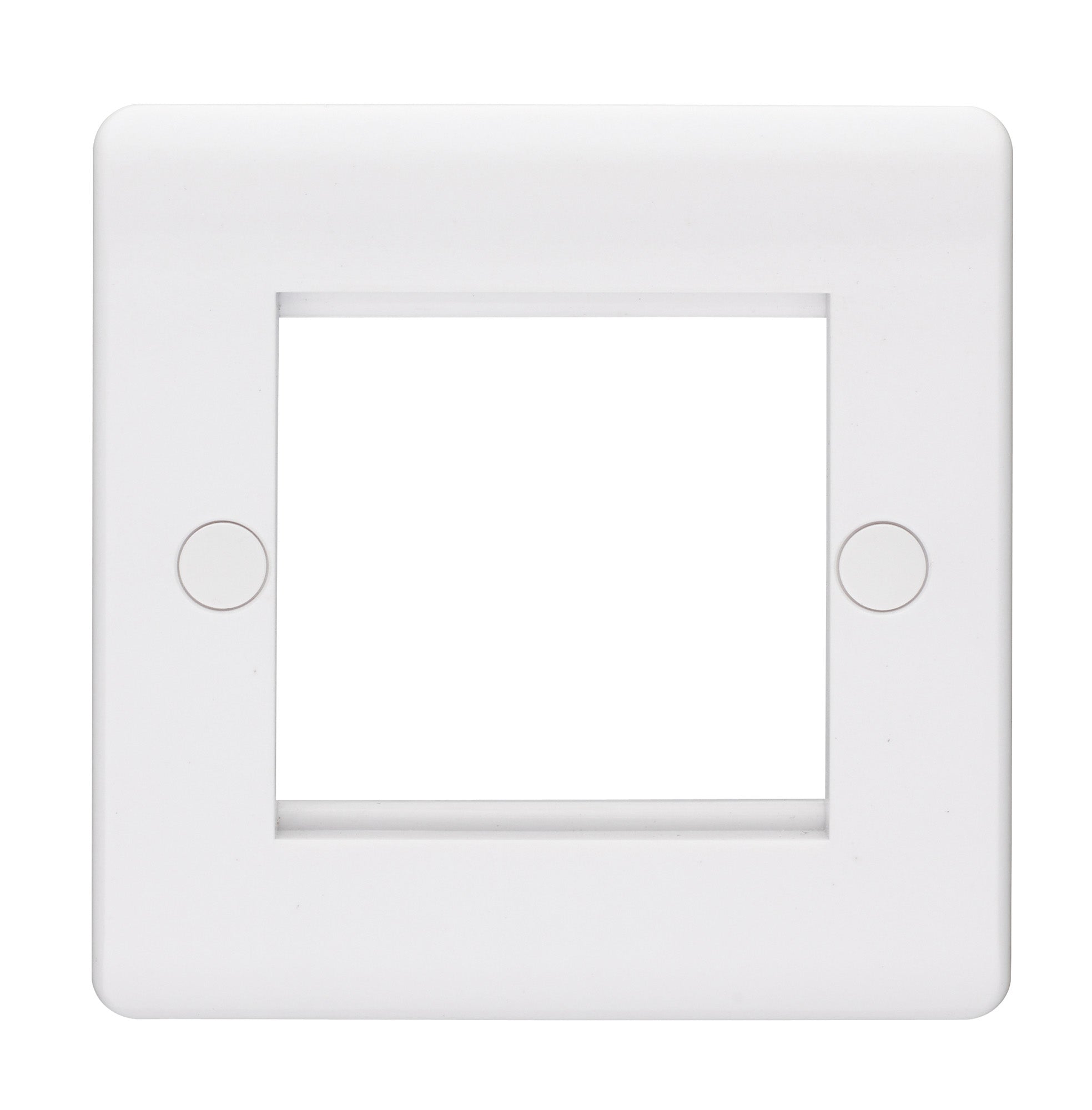 Volex D9062NR Casa Grid Plate 2 Module Moulded (White)