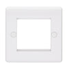Volex D9062NR Casa Grid Plate 2 Module Moulded (White)