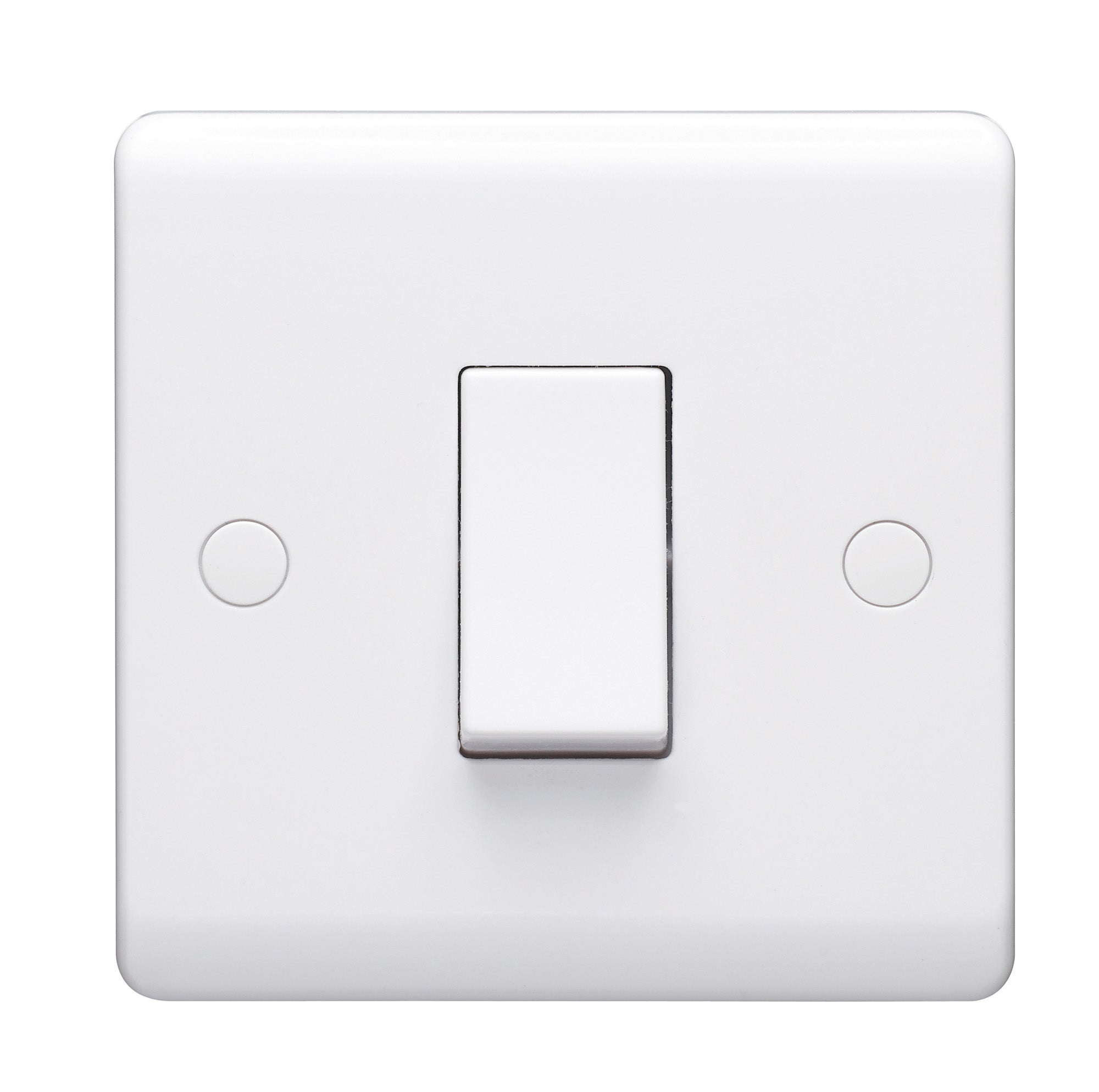 Volex D9713NR Casa Control Switch 1 Gang DP 45A (White)