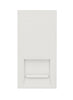 Volex D9981NR Casa Socket 1 Gang Telephone Secondary (White)
