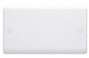Volex D9996NR Casa Blanking Plate 2 Gang Moulded (White)