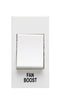 Volex DG3460NRFB Casa Grid Switch DP Module Moulded Marked Fan Boost 20A (White)