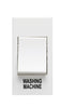 Volex DG3460NRMW Casa Grid Switch DP Module Moulded Marked Microwave 20A (White)