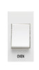 Volex DG3460NROV Casa Grid Switch DP Module Moulded Marked Oven 20A (White)