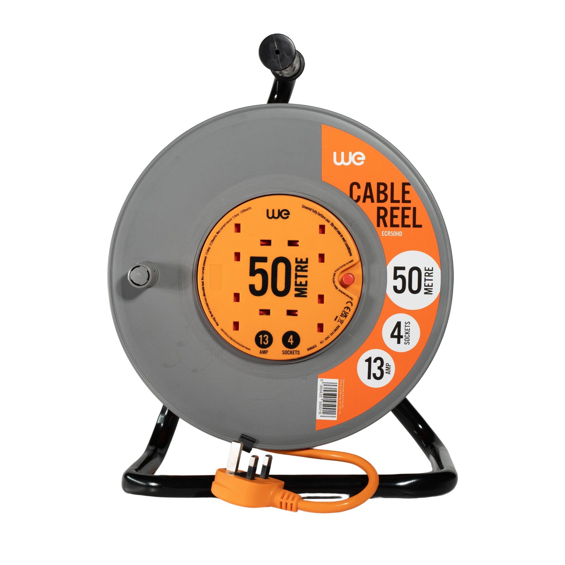 50m 13A Heavy Duty Reel ECR50HD