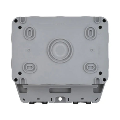 Weatherproof 2-Gang Socket IP66 Twin switched socket - WEOP2GSKT