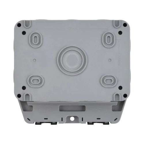 Weatherproof 2-Gang Socket IP66 Twin switched socket - WEOP2GSKT
