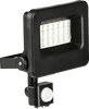 Aurora FL1P/40 Global Floodlight Outdoor c/w PIR 4000K 10W 1050lm 155x133mm (Black)