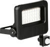 Aurora FL2P/40 Global Floodlight Outdoor c/w PIR 4000K 20W 2100lm 185x172mm (Black)