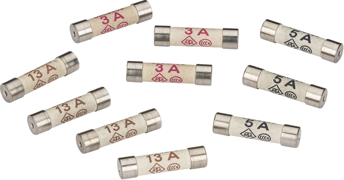 13A BS1362 MIXED FUSE PACK 10 - FUSEMX